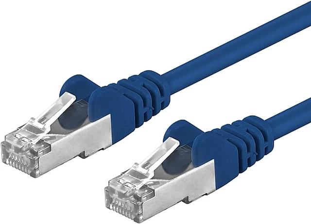 Main image of PremiumCord Patch Cable CAT6a S-FTP, RJ45-RJ45, AWG 26/7, 0.5 m, Blue