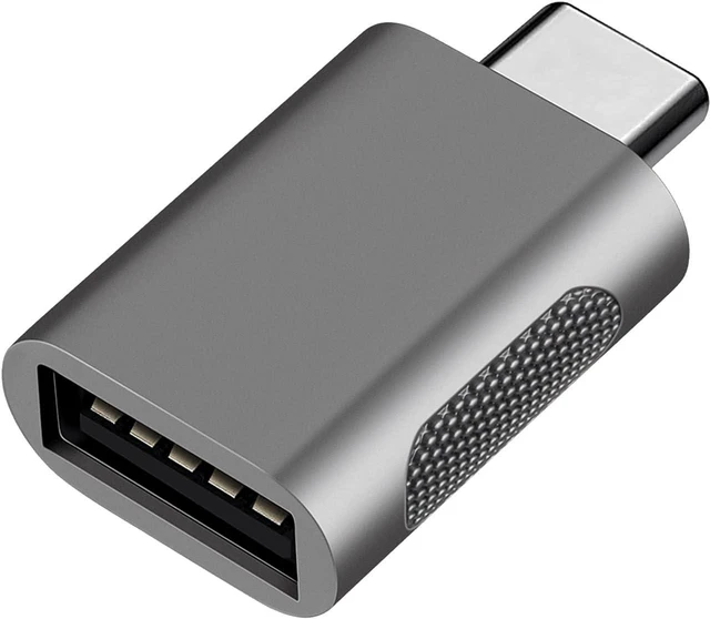 Main image of Hoppac USB 3.1 to USB C Adapter, High Speed Transmission, USB C Male to Female, Thunderbolt 3 Type C to USB Adapter with OTG Support for MacBook Air/Pro/iPad Pro