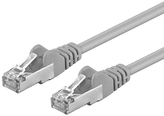 Main image of PremiumCord Network Cable, Ethernet, LAN & Patch Cable CAT6a S-FTP PIMF Shielding, RJ45, LSOH, 10 Gbit, Copper Cable 100% Cu, Grey, 20 m