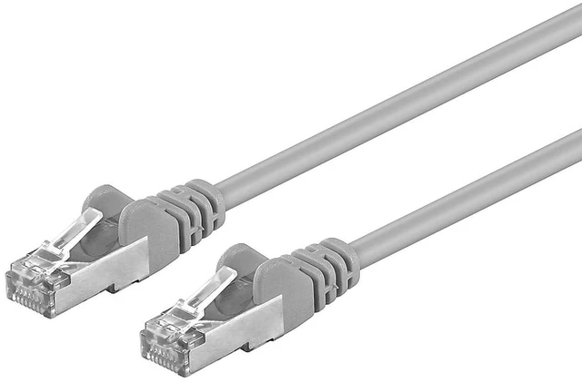 Alt view image 2 of 4 - PremiumCord Network Cable, Ethernet, LAN & Patch Cable CAT6a S-FTP PIMF Shielding, RJ45, LSOH, 10 Gbit, Copper Cable 100% Cu, Grey, 20 m