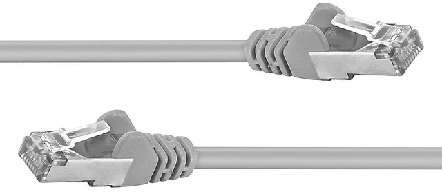 Alt view image 4 of 4 - PremiumCord Network Cable, Ethernet, LAN & Patch Cable CAT6a S-FTP PIMF Shielding, RJ45, LSOH, 10 Gbit, Copper Cable 100% Cu, Grey, 20 m