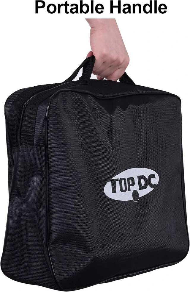 Alt view image 3 of 6 - TOPDC 15.7"x12.6" Tools Cable Bag, Jumper Cable Bag, Storage & Organizer for Cables, Cords, and Hoses Including EV Charging Cables for Electric Vehicles