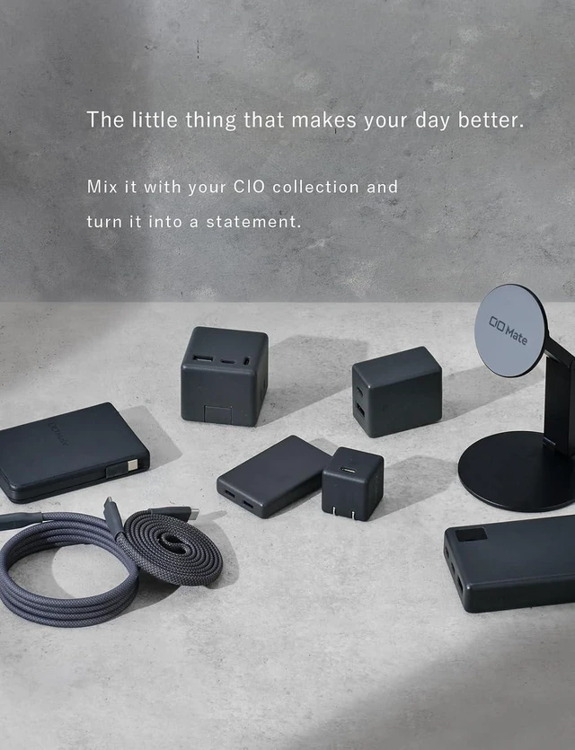 Alt view image 7 of 7 - CIO Flat Spiral Cable (Light Black), CtoC 1m (Type-C/USB-C) PD Fast Charging Flat Magnetic Magnetic Snap Integrated Charging Cable PD 240W Data Transfer 480Mbps Memory for iPhone 17/16/15, Macbook Pro