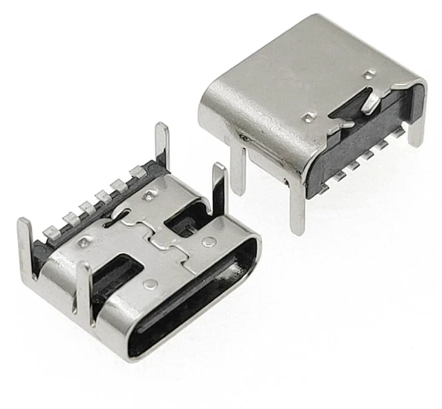 Alt view image 3 of 7 - 100Pcs 10Models Type-C USB 3.1 Charging Dock Connectors Mix 6Pin and 16Pin Use for Mobile Phone and Other Product Repair Kits