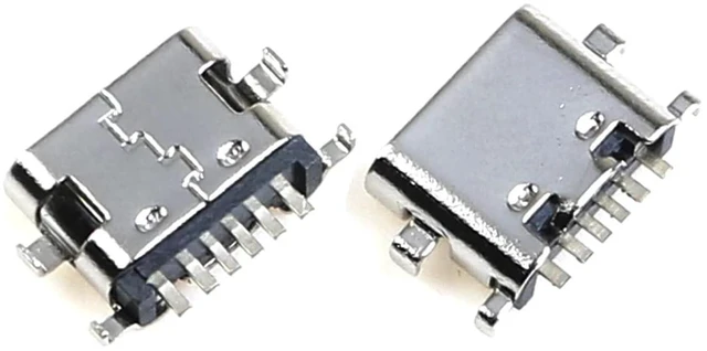 Alt view image 6 of 7 - 100Pcs 10Models Type-C USB 3.1 Charging Dock Connectors Mix 6Pin and 16Pin Use for Mobile Phone and Other Product Repair Kits