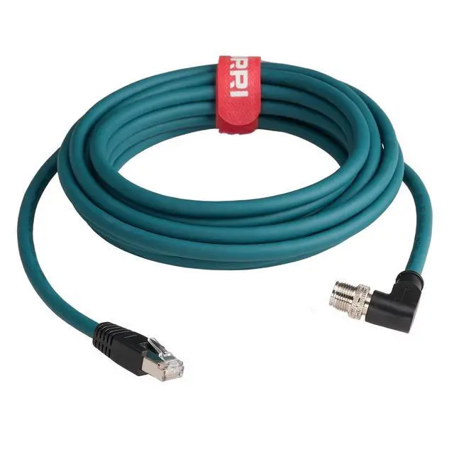 Alt view image 2 of 6 - Cognex in-Sight Series Industrial Cameras Right Angle M12 X-Coded 8 Pole to RJ45 Industrial Ethernet Cat 7e Cable (5M)
