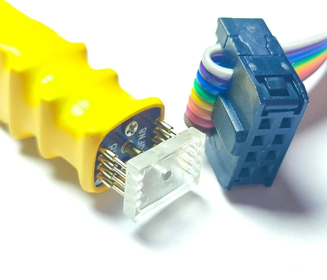 Alt view image 4 of 7 - T76 Programmer for with Xgecu T56 Tl866ii T48 Replacement IC Probe Clip Reader Writer Support Eprom ISP Chip PIC NAND Flash EMMC GAL CPLD VGA BGA Socket Tester (T76+QFN8 8x6)