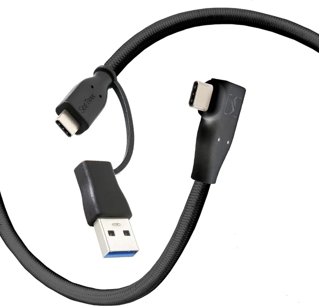 Main image of SideTrak USB-C to USB-C Cable & USB-A Adapter