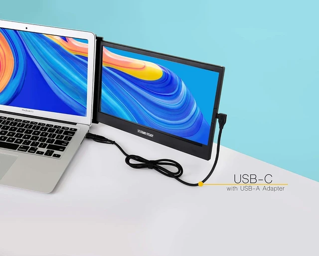 Alt view image 3 of 7 - SideTrak USB-C to USB-C Cable & USB-A Adapter