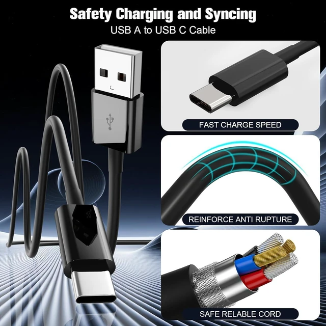 Alt view image 5 of 7 - Car Carplay Cable for iPhone 16/15,iPhone16/15 Plus 16/15Pro16/15Pro Max Charger,USB A to USB C for Carplay USB C Cord, iPad USB C Cable 10th, iPad Air Car Charger Cable Cord Replacement 6FT (Black)