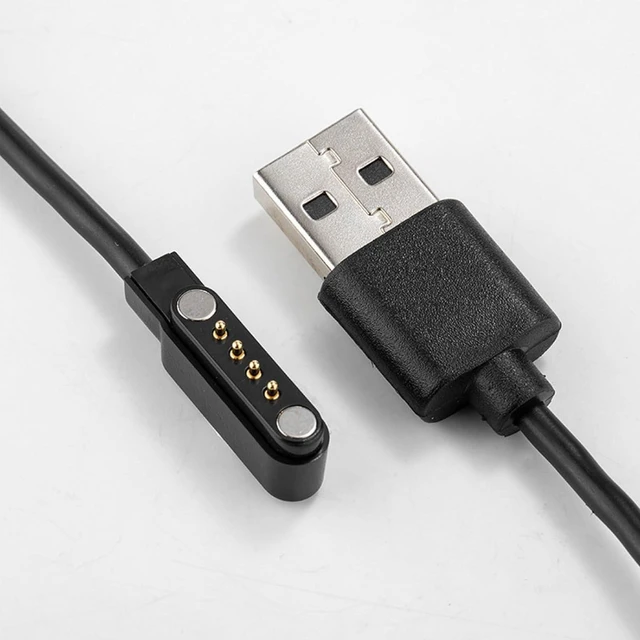 Alt view image 6 of 7 - E ECSEM Magnetic Charger Cable for BZOJIFO X16 Bone Conduction Headphones, Replacement High Speed USB Charging Cable Cord for BZOJIFO X16 Headphones