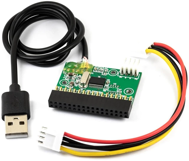 Main image of 1.44MB 3.5" Floppy Drive Connector 34 Pins to USB Cable Adapter PCB Board U Disk to Floppy Disk
