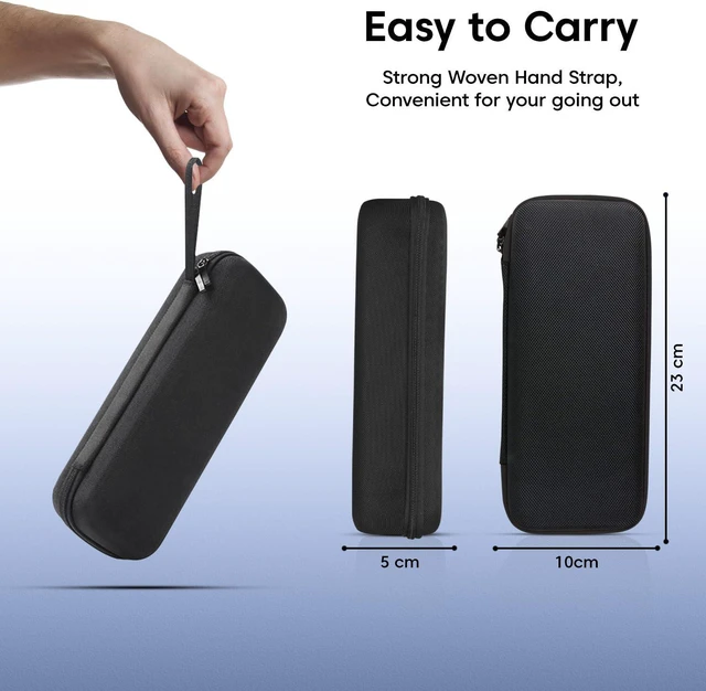 Alt view image 7 of 7 - Sounce Portable Electronic Accessories Organizer - Travel-Friendly Pouch for Vlogging Camera, USB Cables, Power Banks, Adapters, Hard Disks, and More