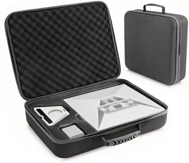 Main image of Starlink Mini Case Shockproof Hard Carrying Case for Starlink Mini Kit, Portable Travel Case with Foam for Cables, Mount & Router, Lightweight Protective Storage Bag for Camping, RV & Travel