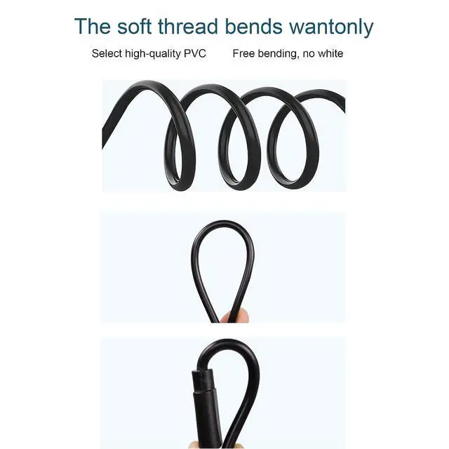Alt view image 4 of 7 - USB Type-C Pigtail Cable Extension Power Cable 22AWG 5V 3A USB-C Plug to 2 Pin Bare Wire Open End Connector for DIY - 1M/3.2FT 5PCS (Type C Male)