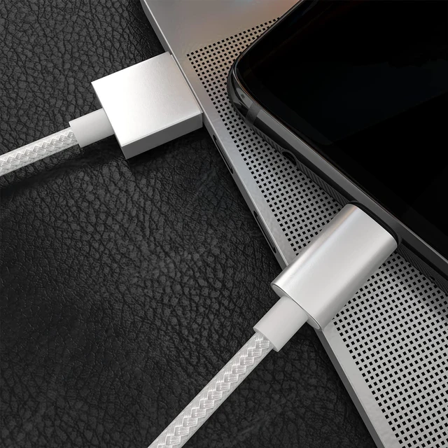 Alt view image 4 of 6 - USB Charging Cable, 10FT Nylon Braided Controller Charger, Charge and Play, Micro USB High Speed Charger Sync Cord for Controller Devices, Cell Phones and Tablets (1-Pack, 10 Foot)