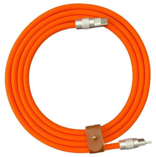 Main image of Recyphi Chubby 2.0 USB Extra Durable Fast Charging Cable USB C to C Type-C Cables Laptop Silicone Phone Charger Cord