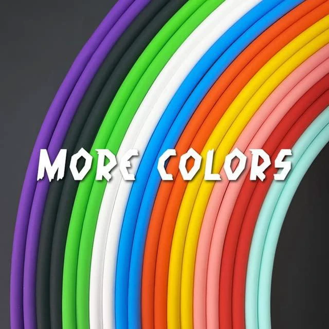 Alt view image 2 of 7 - Recyphi Chubby 2.0 USB Extra Durable Fast Charging Cable USB C to C Type-C Cables Laptop Silicone Phone Charger Cord