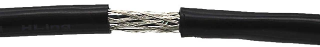 Alt view image 4 of 4 - Black 28 AWG 25/C CMP Plenum Rated Double Shielded Security RS232 Data Cable - 6.5 Feet - Use for DB25 Serial Adapters