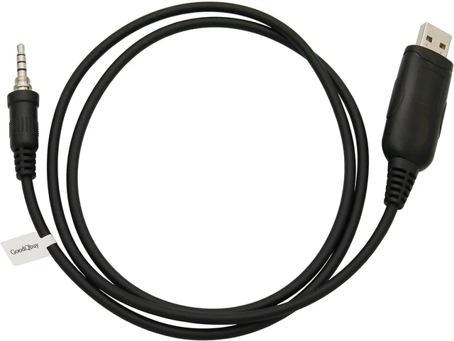 Alt view image 5 of 6 - USB Programming Cable Cord for Yaesu Vertex/Standard Horizon Radio HX370E VX-6R VX-7R VX-7E HX750 VX-120 VXA-700 1-pin