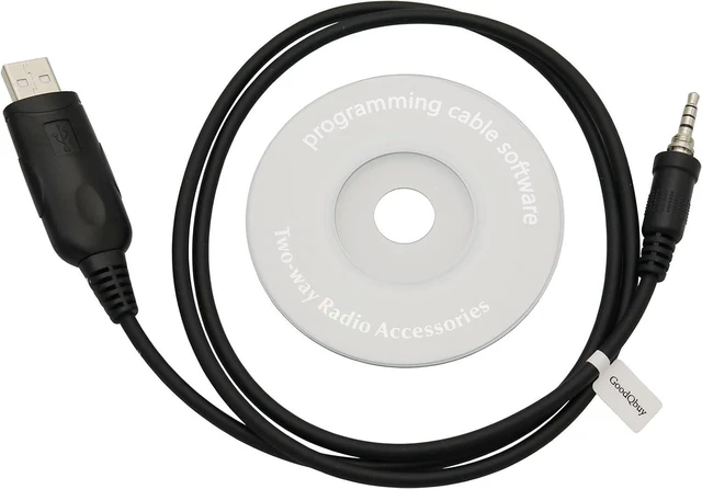 Alt view image 6 of 6 - USB Programming Cable Cord for Yaesu Vertex/Standard Horizon Radio HX370E VX-6R VX-7R VX-7E HX750 VX-120 VXA-700 1-pin