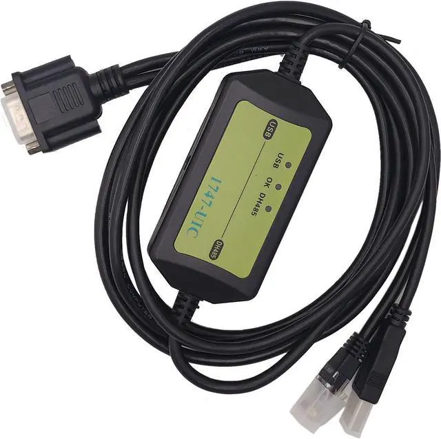 Main image of 1747-UIC(USB-DH485) PLC Programming Cable Compatible with 1747-UIC USB to DH485 RS485 RS232 Interface