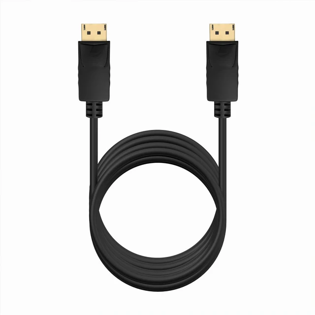 Alt view image 3 of 4 - AISENS Cable DISPLAYPORT V1.2 CCS 4K@60Hz, DP/M-DP/M, Black, 3 m