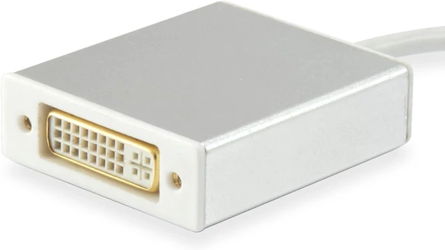 Alt view image 2 of 4 - Equip 133453 USB Type C DVI White Cable Interface/Gender Adapter Cable Interface/Gender Adapter (USB Type C, DVI, Male/Female, 0.15 m, White)