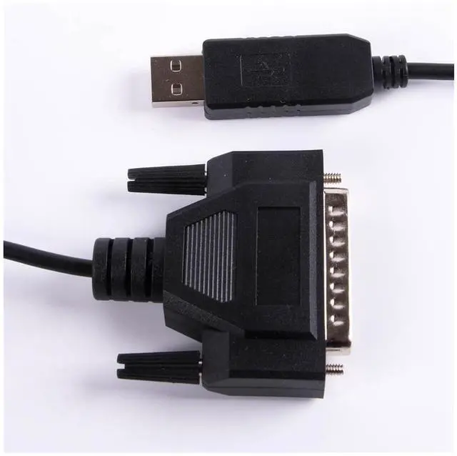 Alt view image 4 of 6 - F/;TD/;1 USB to RS232 25 Pin DB25 Male Connector Serial Adapter Cable CNC Controls Programming Cable Compatib C-232R US-232R(16ft)