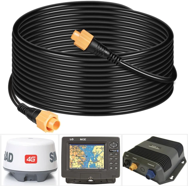 Main image of 000-0127-30 Replacement for Lowrance Ethext-25Yl Ethernet Cable 25-Feet