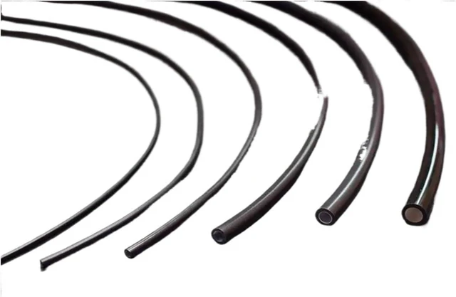 Main image of Wen ST 1100mX Black Cover PMMA End Glow Plastic Optic Fiber Cable Inner 1mm ~ 10mm Diameter for Decorative Lighting(Inner Diameter 8mm,1 Meter)