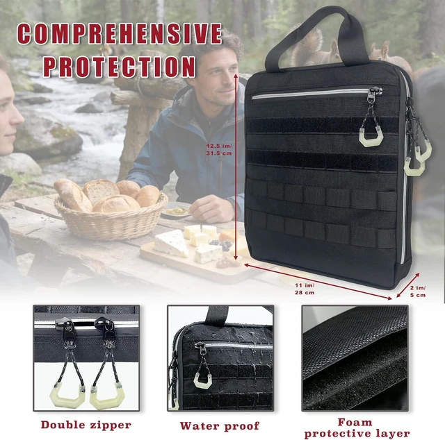 Alt view image 2 of 5 - Starlink Mini Storage Bag, MOLLE Tactical Pouch Panel for RV Fishing Hiking
