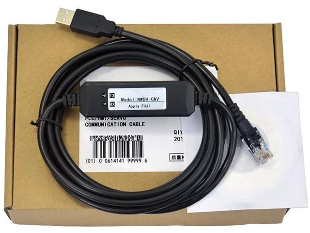 Alt view image 5 of 5 - NW0H-CNV for RYC/W/Smart/ALPHA5 Series servo Debugging Cable Communication Data Cable Dual chip Design Industrial Grade 3 Meters