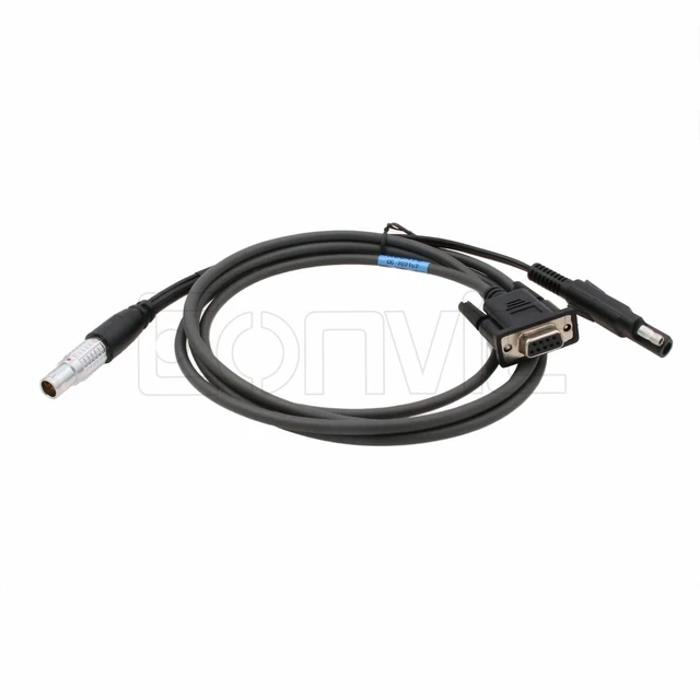 Alt view image 2 of 4 - HangTon Programming Y Cable for Trimble TDL450 Pacific Crest PDL HPB Leica 35-watt to PC Computer