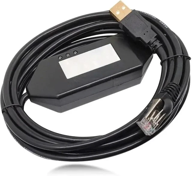 Alt view image 2 of 5 - TCSMCNAM3M002P USB to RJ45 Programming for g ATV Inverter - Compatible with LXMI Servo ATV12 ATV312 ATV32 ATV61 ATV71(Standard Version)