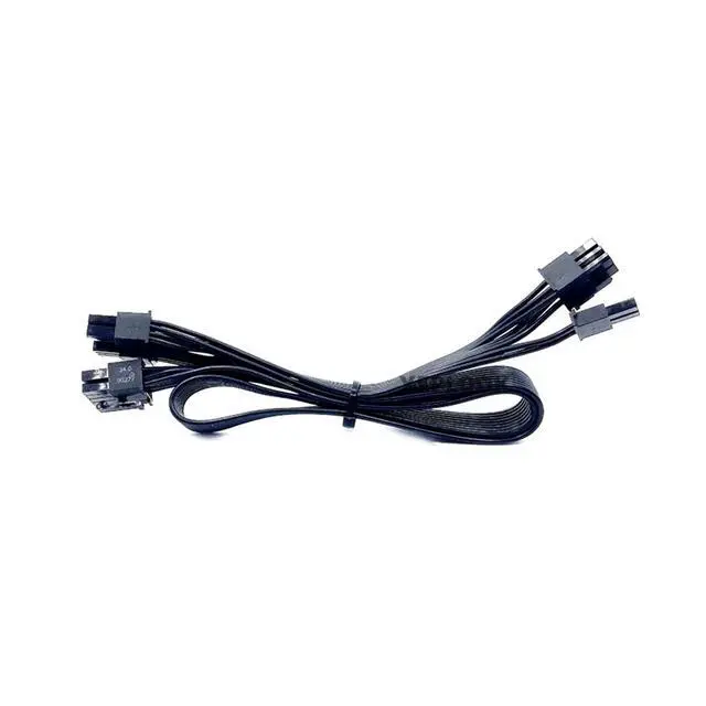 Alt view image 4 of 4 - RM1000e RM850e RM750e PCI-E 8Pin 6+2Pin V/GA GPU Power Cable for TY>pe 3&4 Modular PSU 18AWG 60+20CM