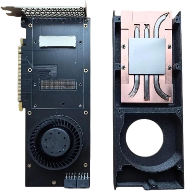 Main image of V100 SXM2 GPU to Standard PCIe Adapter Board with Builts in Fan for High Computing