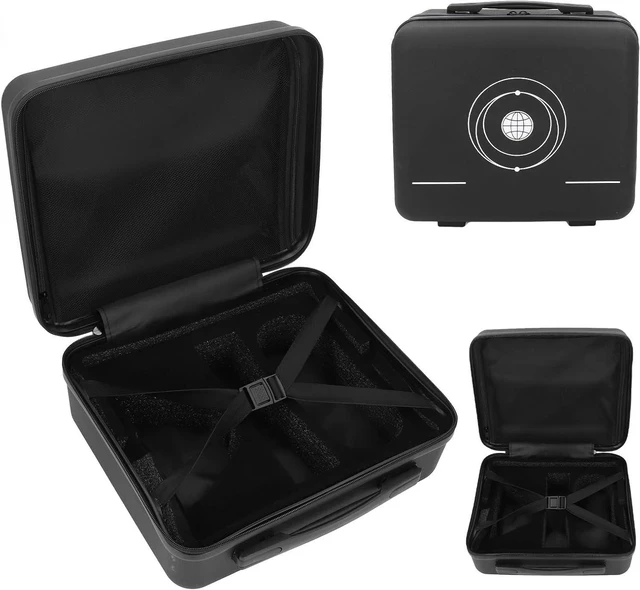 Main image of Mini Travel Case, Waterproof Hard Shell Mini Accessories Storage Case, Carrying Bag for Satellite, Portable Box for Kickstand, Power Supply, Pipe Adapter, Cables