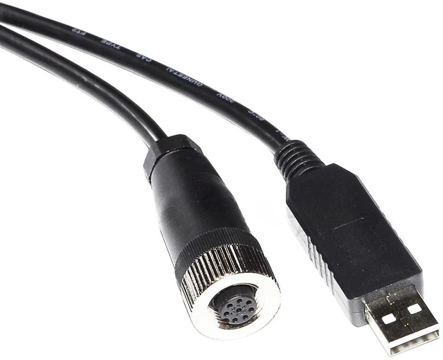 Alt view image 4 of 4 - USB to M12 8-Pin Female Cable for Gill Meteorological Instruments, 1.8m RS232 Communication Cable