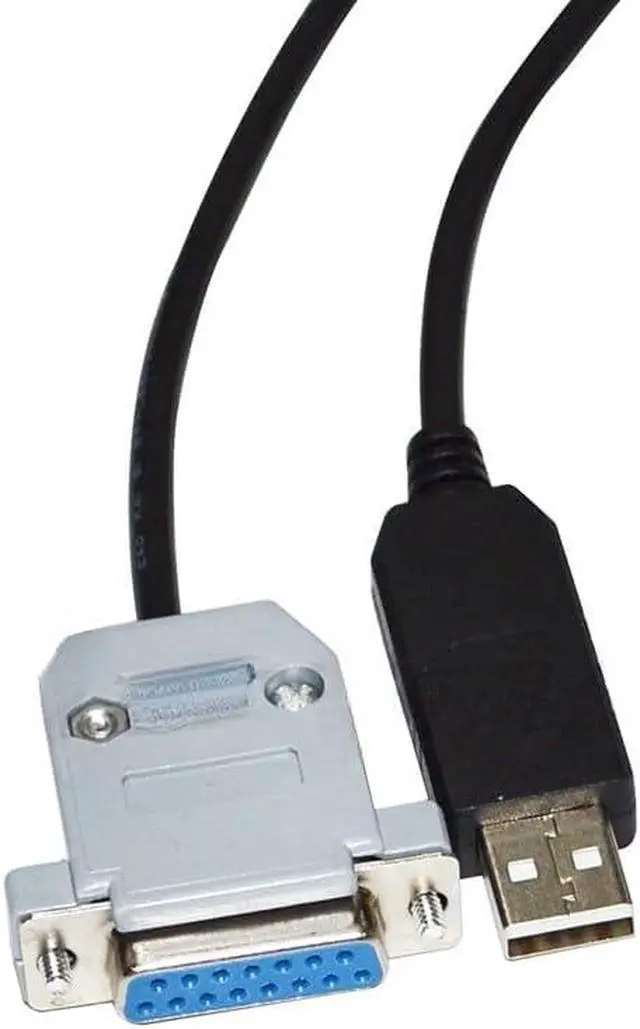 Alt view image 2 of 5 - FT232RL USB to DB15 15-Pin Female RS485 Communication Cable for Baoding Chuangrui Peristaltic Pump, PC Interface, Data Download, and Remote Monitoring, 1.8 Meters