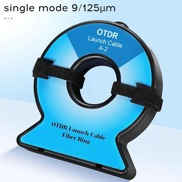 Alt view image 5 of 7 - OTDR Launch Cable Dead Zone Eliminator SC/APC-LC/UPC SM9/125 1KM Extension Cord for OTDR Fiber Tester