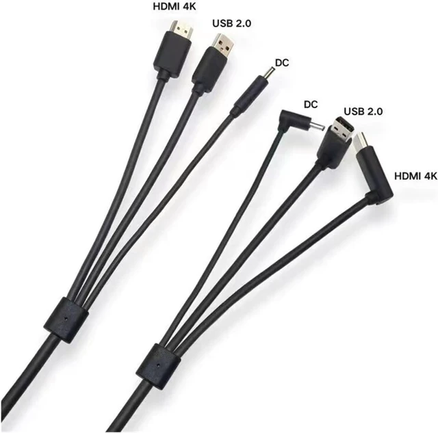 Alt view image 2 of 4 - 3-in-1 Accessories Replacement Cable HDMI 5M, Power VR GamesCompatible for HTC ViveTV Accessories