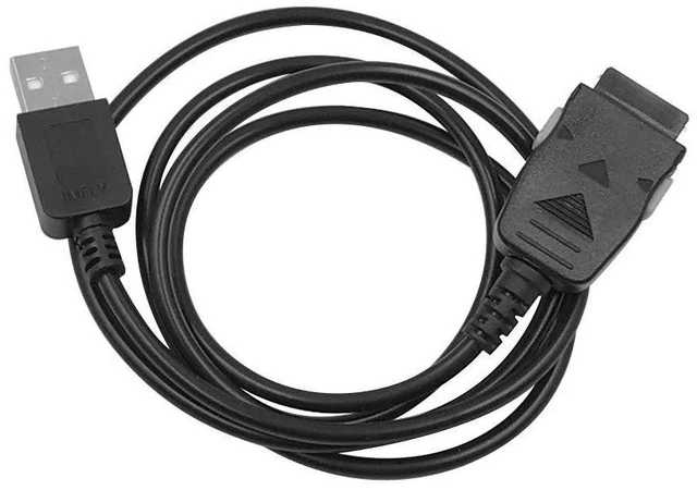 Alt view image 4 of 6 - MaxLLTo USB Data Sync Charger Cable Lead for Samsung MP3 YP-S3 YP-S5 YP-S5JAB YP-S5JCB YP-S3J S3Q S3Z S3B
