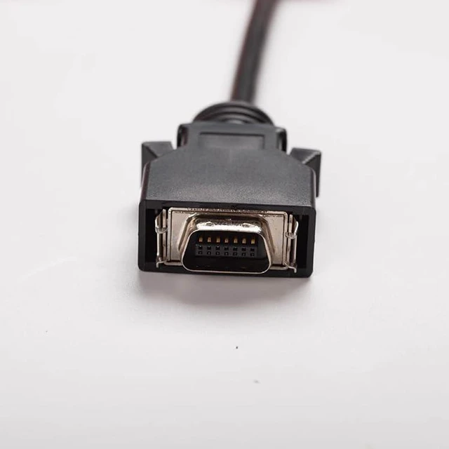 Alt view image 3 of 4 - USB-JZSP-CMS02 Servo Debugging Download Cable for SGDM SGDS SGDH Dual Chip Design Industrial Grade 3 Meters