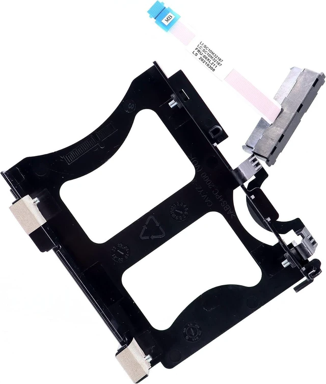 Alt view image 3 of 5 - Deal4GO SATA Hard Drive Cable 00XL211 w/HDD Caddy Bracket Replacement for Lenovo ThinkCentre M920X M910X M720Q M930Q M90Q P350 Tiny 6 Tiny 7