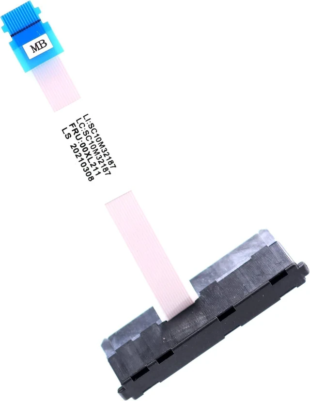 Alt view image 5 of 5 - Deal4GO SATA Hard Drive Cable 00XL211 w/HDD Caddy Bracket Replacement for Lenovo ThinkCentre M920X M910X M720Q M930Q M90Q P350 Tiny 6 Tiny 7