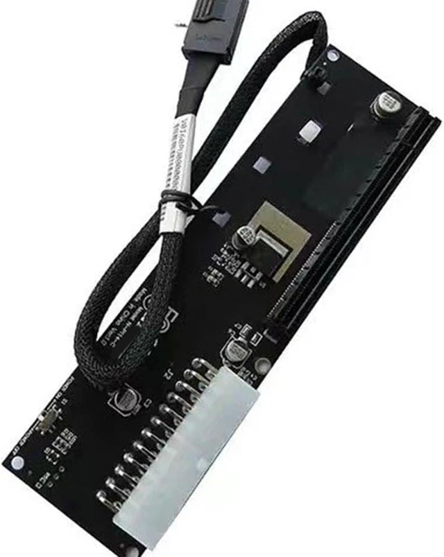 Alt view image 6 of 7 - NVMe M.2 to SFF 8612 External Connection Graphics Card Adapter for Computer Expansion Card Computer Peripherals