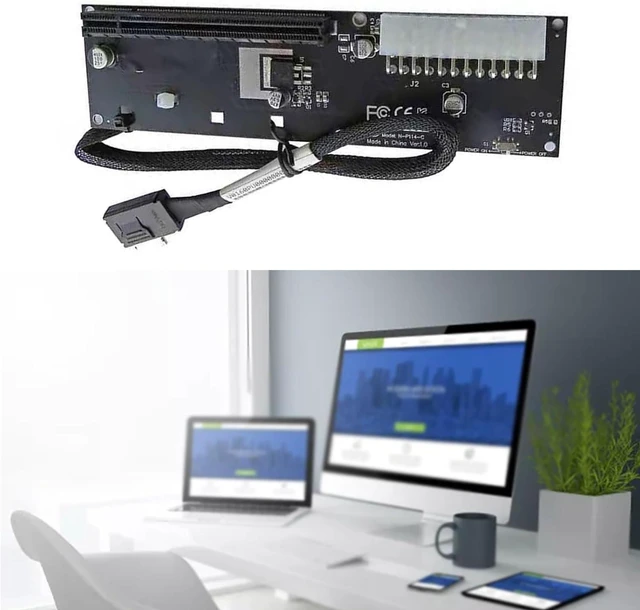 Alt view image 5 of 7 - NVMe M.2 to SFF 8612 External Connection Graphics Card Adapter for Computer Expansion Card Computer Peripherals