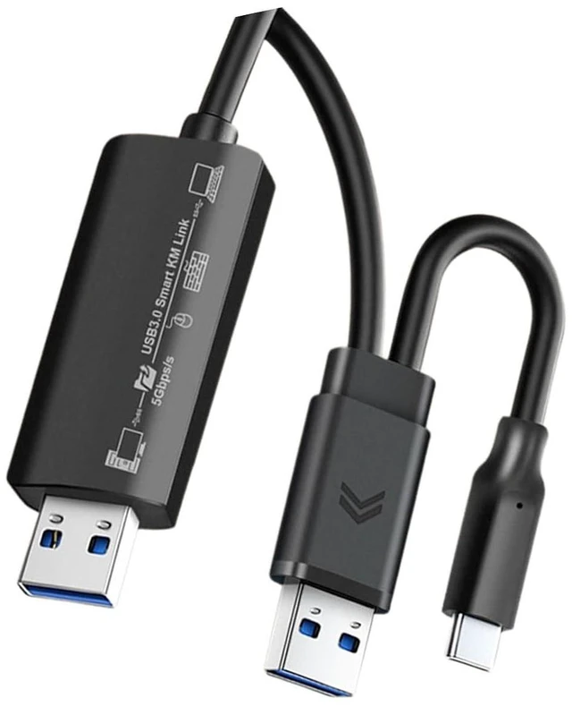 Main image of Plugs Play USB Cable USB2.0 / USB3.0 Type C for Instantly Data Exchange Computer to Computer Not Need Driver Easy to Use Cable