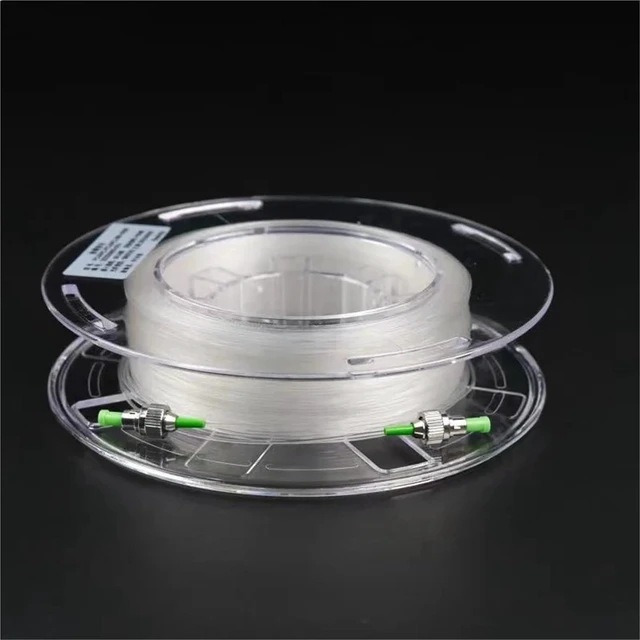 Alt view image 3 of 5 - Transparent Fiber Optic Patch Cord Reel G657A2 50-100m(Ask us-Customized)